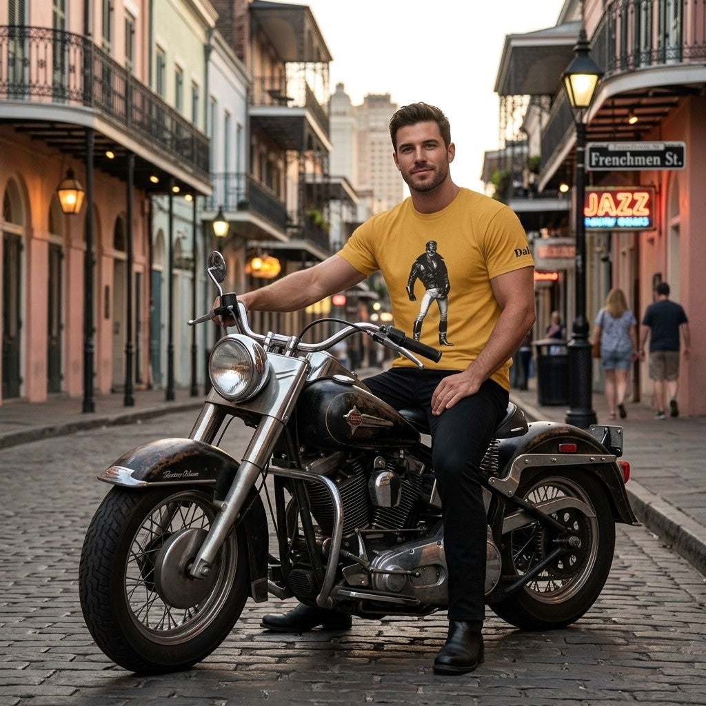 "Leather Master" Tom of Finland Style Leatherman Graphic Tee