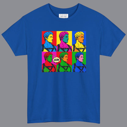 Neoclassical Apollo Pop Art Gay Icon Graphic Tee